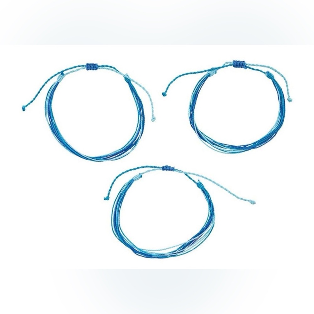 Blue Kids Friendship Bracelets Set